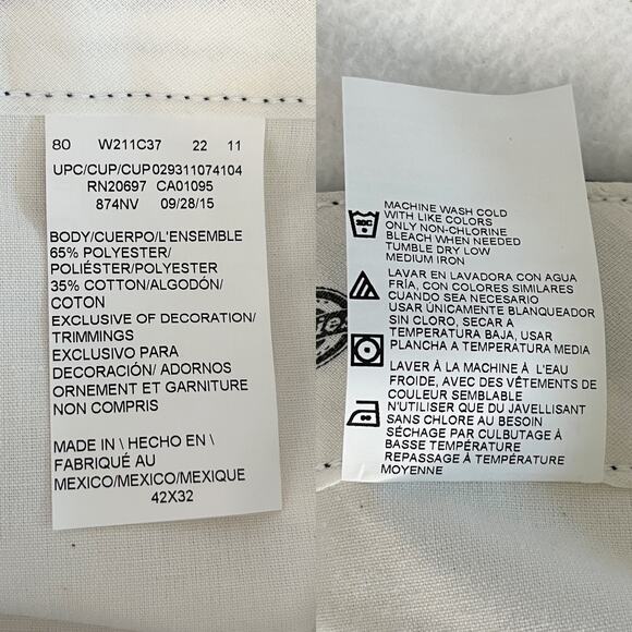 Lot of 2 Pairs Dickies Original Fit 874 Navy 42 x 32 New - Picture 8 of 13